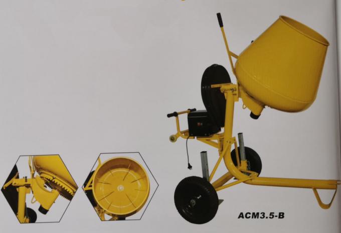 Mini Construction Roll Gas Engine Concrete Mixer