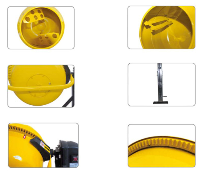 High Capacity Construction Equipment Concrete Mixer