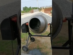 मिनी इलेक्ट्रिक कंस्ट्रक्शन रोल सीमेंट कंक्रीट मिक्सर