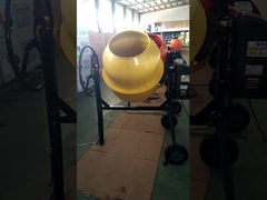 मिनी गैसोलीन डीजल पोर्टेबल मिक्सर / निर्माण सीमेंट कंक्रीट मिक्सर