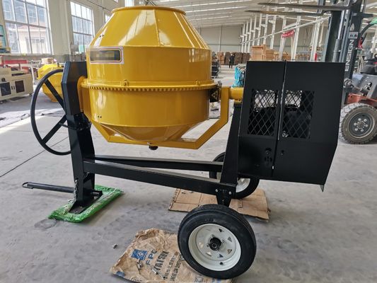 भारी निर्माण सीमेंट कंक्रीट मिक्सर मशीन 500L पोर्टेबल सीमेंट मिक्सर