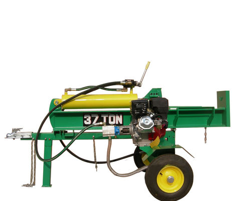 9HP गैसोलीन वुड चिपर ऑटोमैटिक फीडिंग वुड लॉग स्प्लिटर
