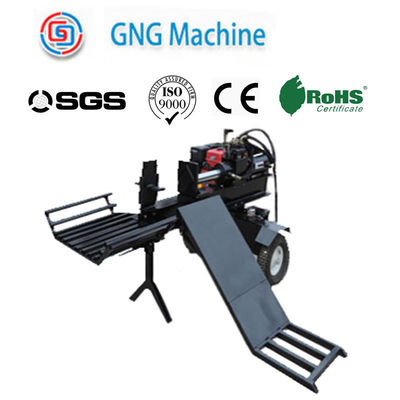 9HP गैसोलीन वुड चिपर ऑटोमैटिक फीडिंग वुड लॉग स्प्लिटर