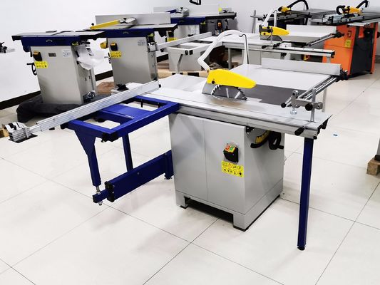 1500W वुड प्रेसिंग मशीन सेमी ऑटोमैटिक वुडवर्किंग टेबल सॉ