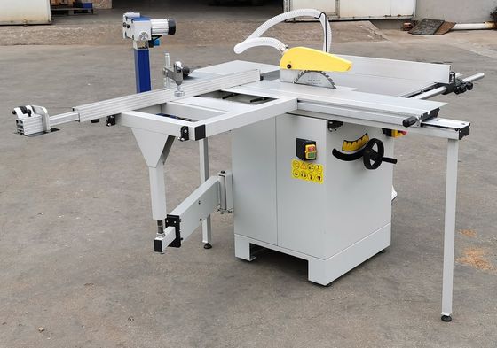 1500W वुड प्रेसिंग मशीन सेमी ऑटोमैटिक वुडवर्किंग टेबल सॉ