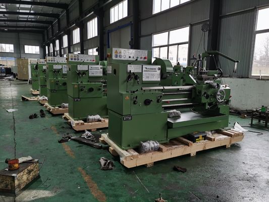 QL1320 क्षैतिज सीएनसी खराद सतह खुरदरापन धातु पाइप थ्रेड मशीन