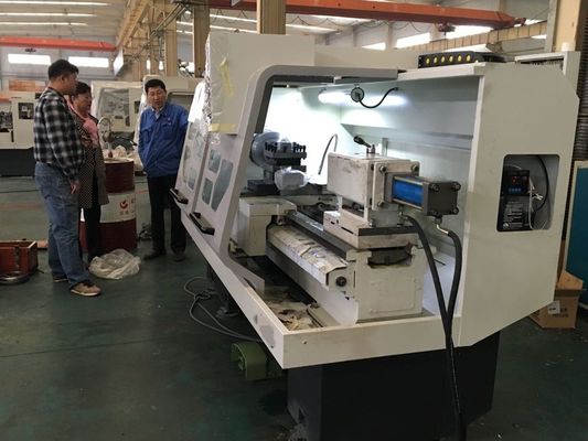 Ck6136 सीएनसी धातु खराद 360 मिमी क्षैतिज सीएनसी परिशुद्धता स्वचालित खराद