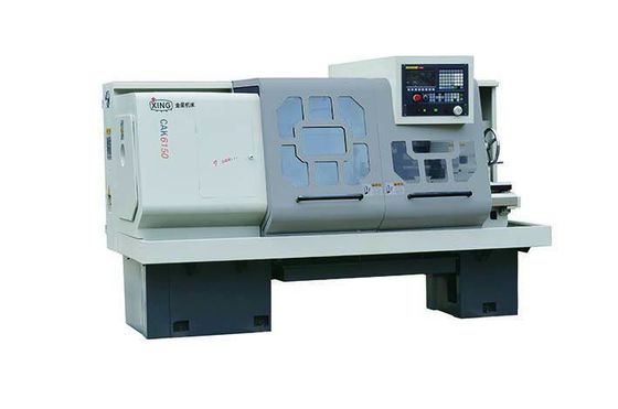 6000rpm कंप्यूटर संख्यात्मक नियंत्रण धातु लेथ एक्स / जेड अक्ष काटने फीड दर 1-5000 मिमी / मिनट